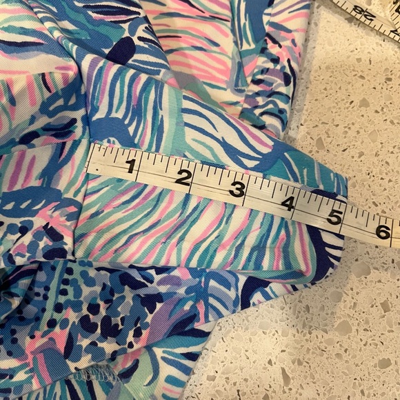 Lilly Pulitzer Callahan Stretch Shorts Fishful Thinking Size 8 NWT - Picture 11 of 13